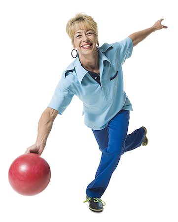 Female bowler Stock Photo - Premium Royalty-Free, Code: 640-01352767