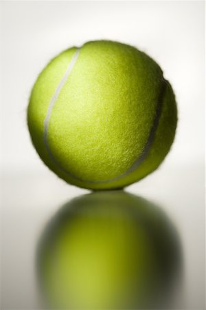 round object with reflection - Close-up of a tennis ball Stock Photo - Premium Royalty-Free, Code: 640-01353147