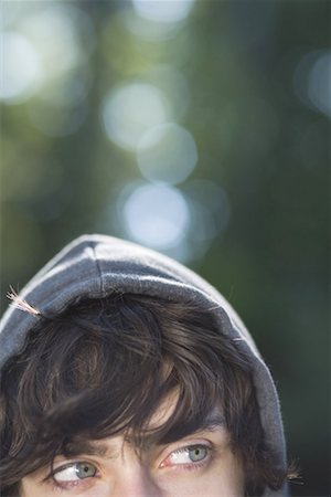 simsearch:640-01365454,k - Close-up of a teenage boy looking away Stock Photo - Premium Royalty-Free, Code: 640-01364501