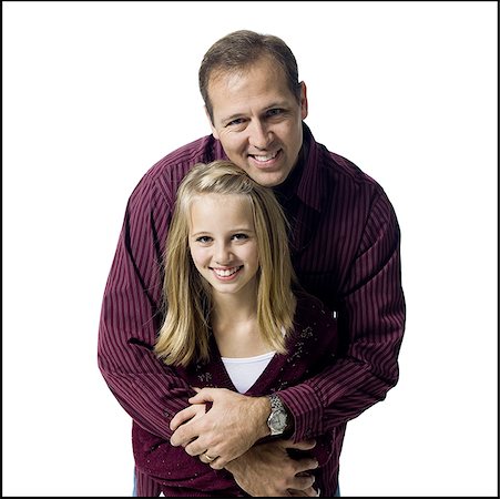 simsearch:640-02771406,k - Man embracing girl Stock Photo - Premium Royalty-Free, Code: 640-01364947