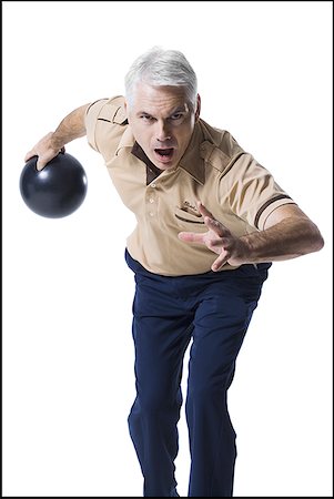 Male bowler Stock Photo - Premium Royalty-Free, Code: 640-01365409