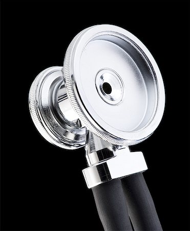 stethoscope, heart - Gros plan d'un stéthoscope Photographie de stock - Premium Libres de Droits, Code: 640-01365521