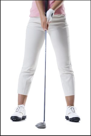 Female golfer Stock Photo - Premium Royalty-Free, Code: 640-01360018