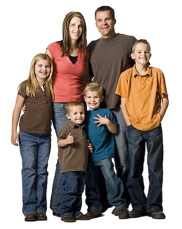 simsearch:640-02770419,k - Family portrait Stock Photo - Premium Royalty-Free, Code: 640-01360758