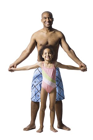 simsearch:640-02770419,k - Father holding young daughter Stock Photo - Premium Royalty-Free, Code: 640-01361794