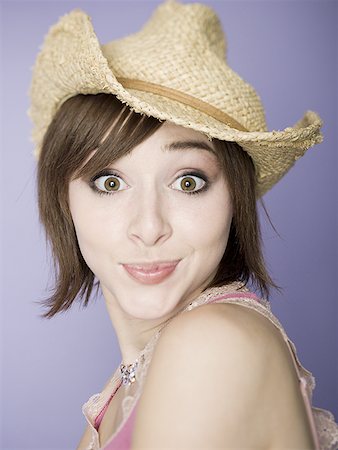 european rimming closeup - Portrait of a teenage girl smiling Stock Photo - Premium Royalty-Free, Code: 640-01362052