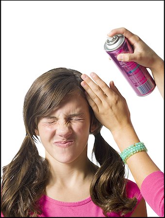 Girl with long pigtails Stock Photo - Premium Royalty-Free, Code: 640-01362397