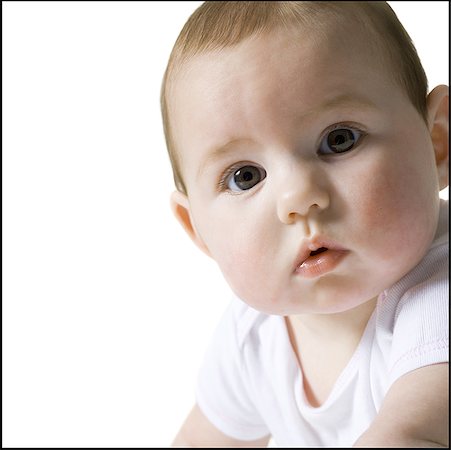 pictures of baby face side profile - Portrait of a baby boy Stock Photo - Premium Royalty-Free, Code: 640-01362536