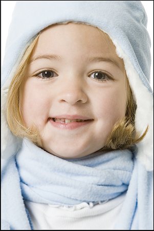 Portrait of a girl smiling Stock Photo - Premium Royalty-Free, Code: 640-01362901