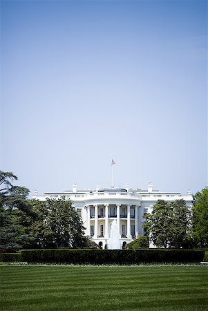 White House Washington DC Foto de stock - Sin royalties Premium, Código: 640-01575195