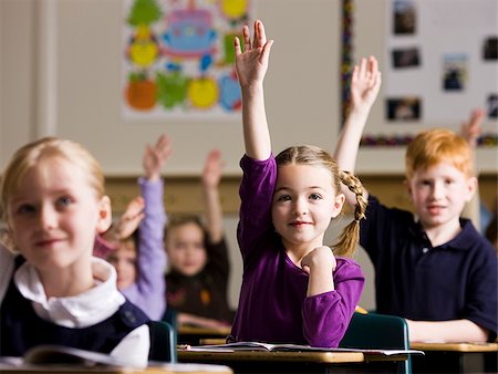 simsearch:640-02657375,k - enfants à l'école Photographie de stock - Premium Libres de Droits, Code: 640-02655848