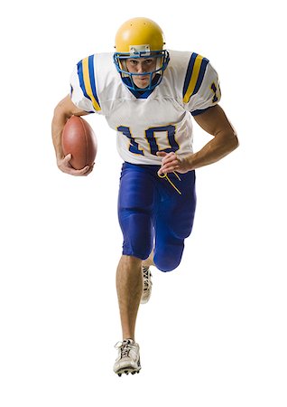 Joueur de football américain mâles jeunes. Photographie de stock - Premium Libres de Droits, Code: 640-02657103