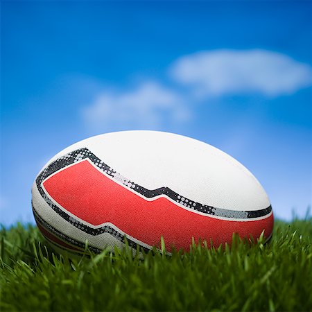 rugby - rugby ball Foto de stock - Sin royalties Premium, Código: 640-02657823