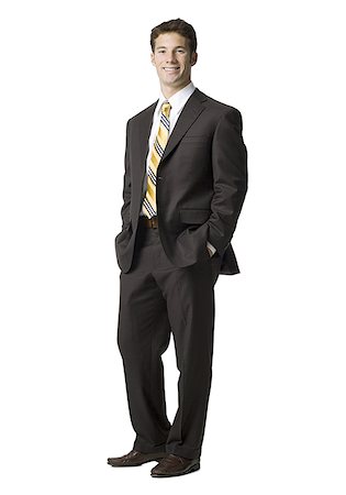 simsearch:640-02656983,k - man in a suit Foto de stock - Sin royalties Premium, Código: 640-02658107