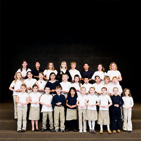 children in a choir Foto de stock - Royalty Free Premium, Número: 640-02658565