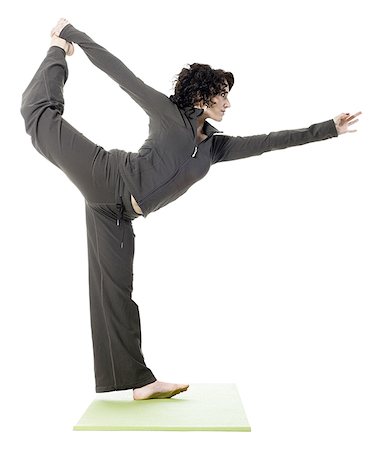 simsearch:640-02778481,k - femme faisant du yoga Photographie de stock - Premium Libres de Droits, Code: 640-02658884