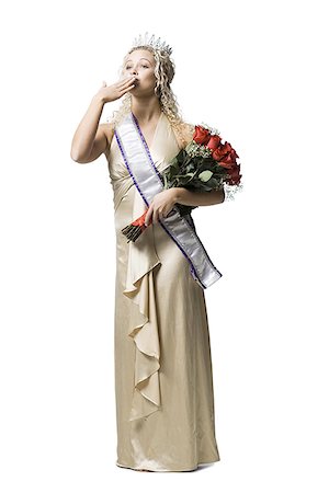 pageant winner Fotografie stock - Premium Royalty-Free, Codice: 640-02659124