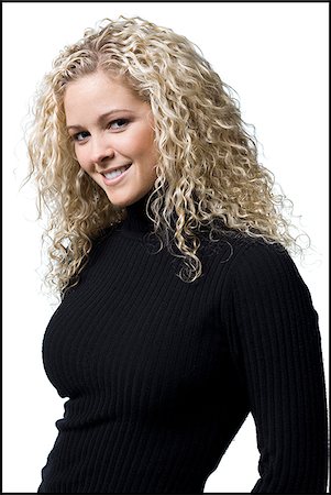 simsearch:640-02778481,k - femme aux cheveux bouclés Photographie de stock - Premium Libres de Droits, Code: 640-02659147