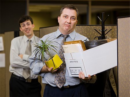 fired man - office workers Stock Photo - Premium Royalty-Free, Code: 640-02659282