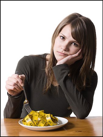 simsearch:640-02658258,k - woman dieting Foto de stock - Royalty Free Premium, Número: 640-02659477