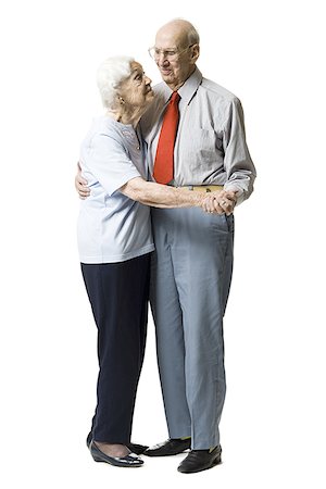 senior couple dancing - Elderly couple dancing together Stock Photo - Premium Royalty-Free, Code: 640-02764892