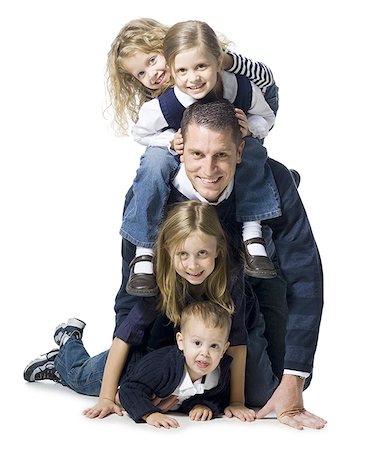 simsearch:640-02776733,k - Family portrait Foto de stock - Sin royalties Premium, Código: 640-02764915