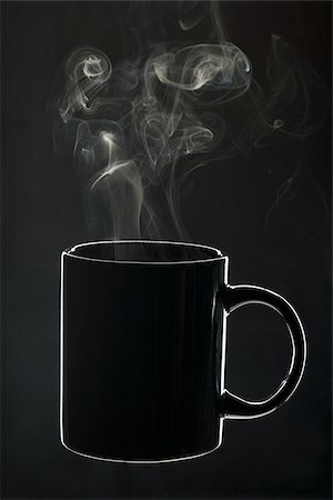 Close-up of a cup of hot beverage Stock Photo - Premium Royalty-Free, Code: 640-02767407