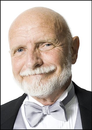 simsearch:640-01352416,k - Portrait of a senior man smiling Foto de stock - Sin royalties Premium, Código: 640-02768188