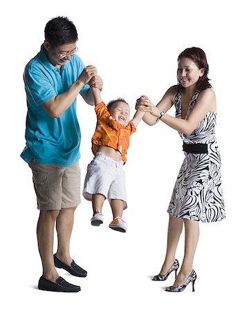 simsearch:640-02764877,k - Asian parents with young boy Stock Photo - Premium Royalty-Free, Code: 640-02768495