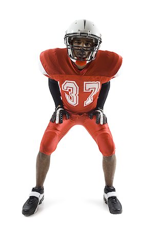 quarterback - Football player Fotografie stock - Premium Royalty-Free, Codice: 640-02768901