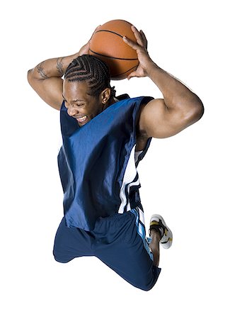 simsearch:640-03264473,k - Joueur de basket-ball Photographie de stock - Premium Libres de Droits, Code: 640-02769155