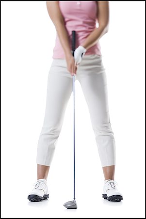 Female golfer Stock Photo - Premium Royalty-Free, Code: 640-02769265