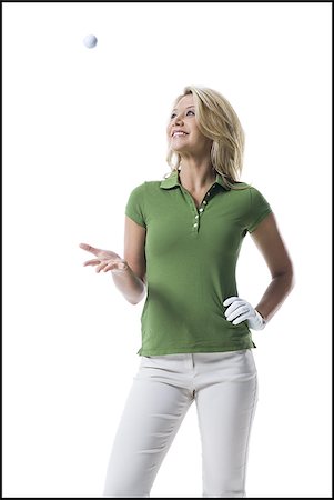 Female golfer Stock Photo - Premium Royalty-Free, Code: 640-02769275