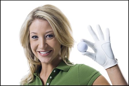 simsearch:640-03264970,k - Female golfer Stock Photo - Premium Royalty-Free, Code: 640-02769277