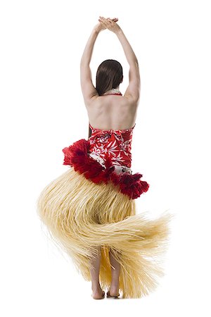 simsearch:614-08126754,k - Hawaiian female hula dancer Stock Photo - Premium Royalty-Free, Code: 640-02769295