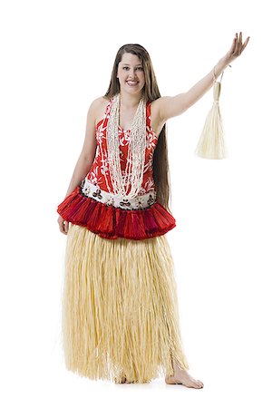 simsearch:614-08126754,k - Hawaiian female hula dancer Stock Photo - Premium Royalty-Free, Code: 640-02769296