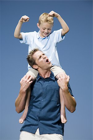 Father and son Stock Photo - Premium Royalty-Free, Code: 640-02769331