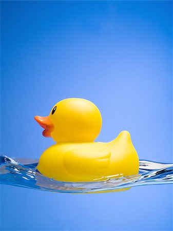 rubber ducks in water