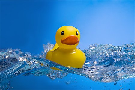 rubber ducks in water