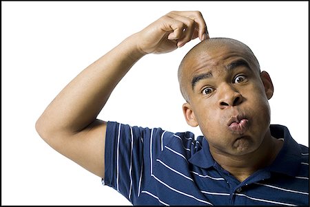 simsearch:640-03258417,k - Man making a funny face Stock Photo - Premium Royalty-Free, Code: 640-02769731