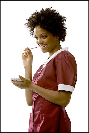 person and cut out and waiter - Waitress taking order Stock Photo - Premium Royalty-Free, Code: 640-02769946