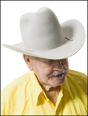 Older man in western clothing Stock Photo - Premium Royalty-Free, Code: 640-02769978