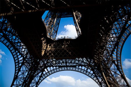 Eiffel Tower Paris France Stock Photo - Premium Royalty-Free, Code: 640-02775831