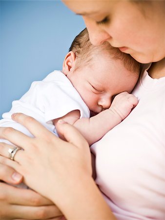 Newborn baby. Stock Photo - Premium Royalty-Free, Code: 640-02775967