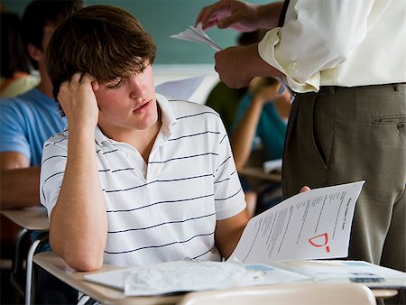 failed student - Student in a classroom. Stock Photo - Premium Royalty-Free, Code: 640-02776562