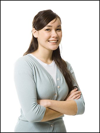 simsearch:640-02658715,k - young woman in a cardigan Stock Photo - Premium Royalty-Free, Code: 640-02778269