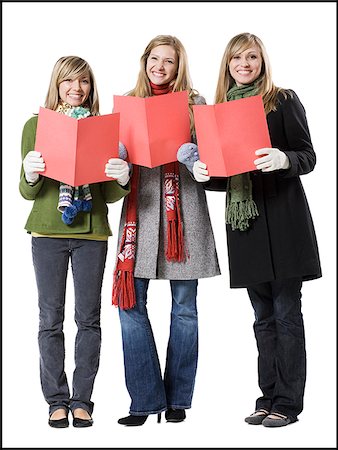 carolers Stock Photo - Premium Royalty-Free, Code: 640-02778619