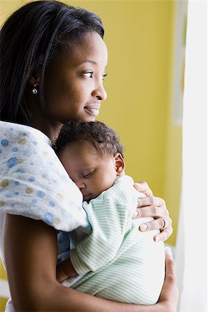 simsearch:640-02778702,k - mother and baby Stock Photo - Premium Royalty-Free, Code: 640-02778701