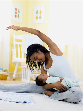 mother and baby Stock Photo - Premium Royalty-Free, Code: 640-02778712