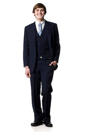 simsearch:640-02953105,k - man in a blue suit Fotografie stock - Premium Royalty-Free, Codice: 640-02778783